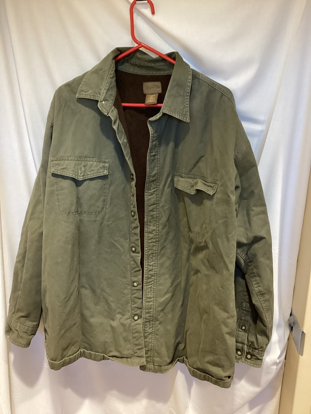 St. John's Bay Olive Green  Field Jacket